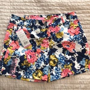 Issac Mizrahi tailored short (spring floral)